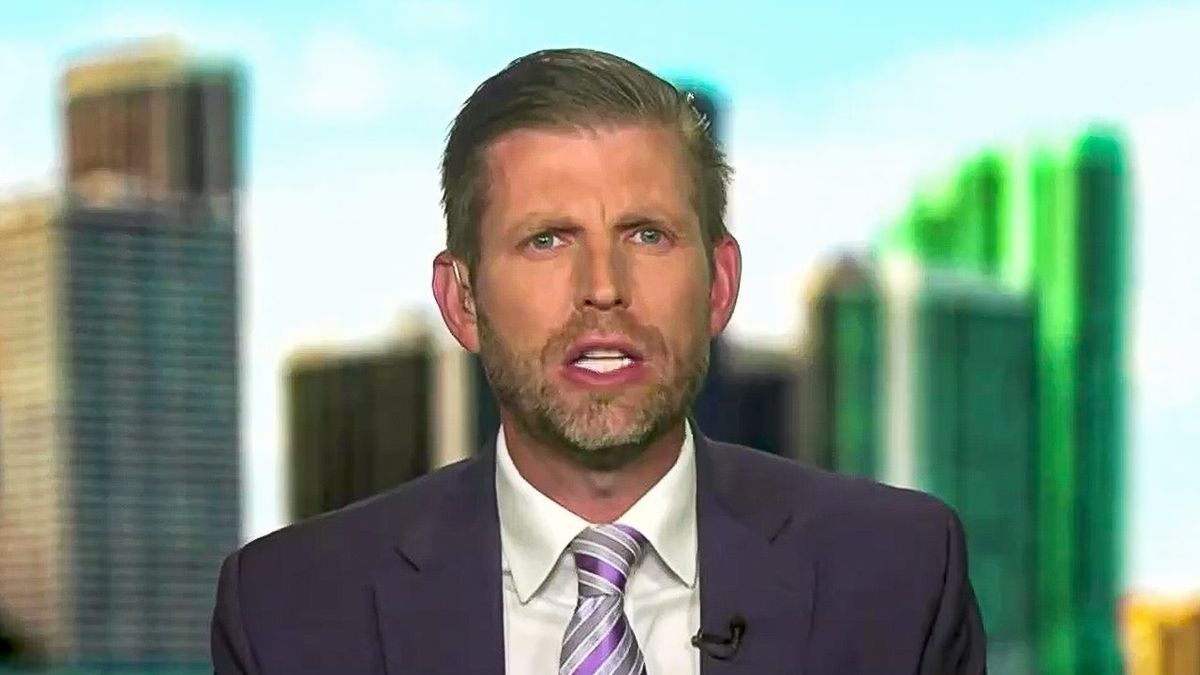 'They're going to start seizing assets': Eric Trump freaks out on eve of bond deadline