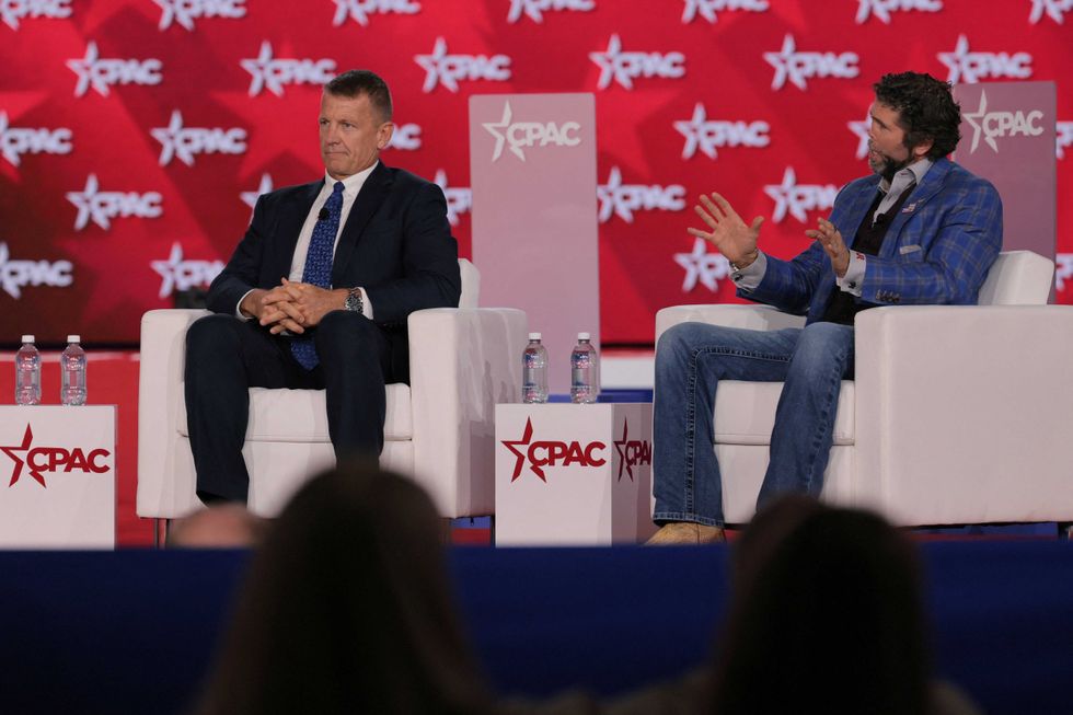 CPAC gets sobering warning of 'burning American warships' in Iran from Blackwater founder