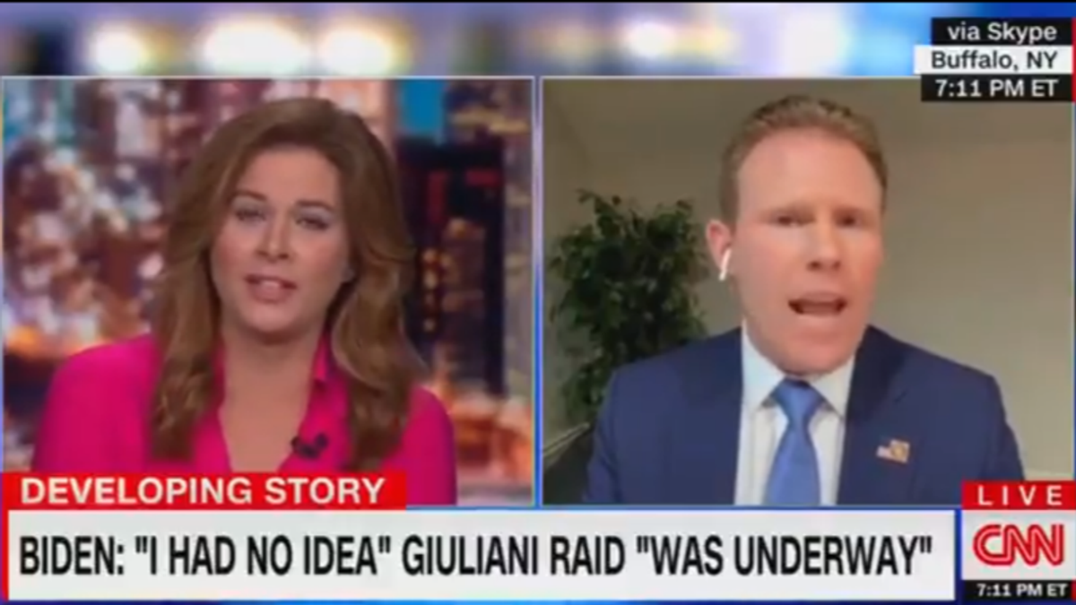 WATCH: CNN's Erin Burnett humiliates Rudy Giuliani's son as he tries to attack FBI investigation of his dad