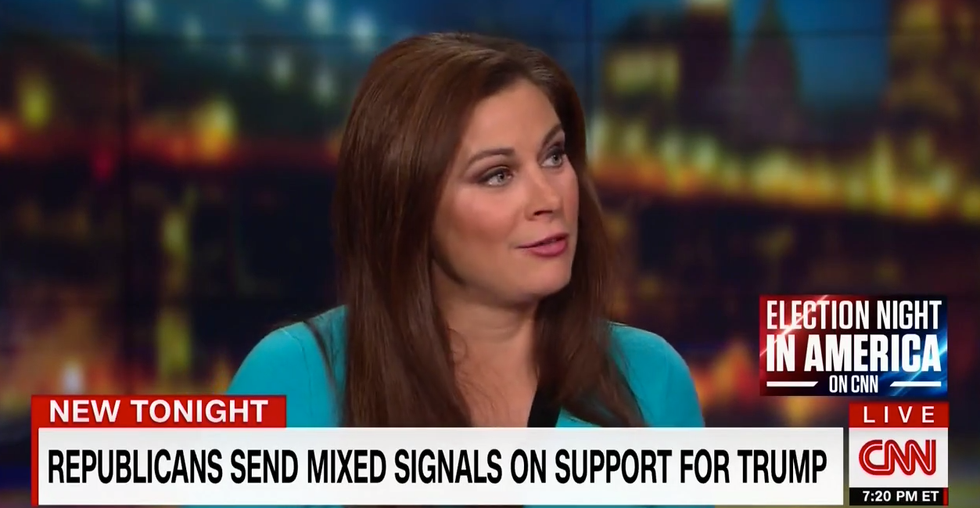 Erin Burnett calls out GOP not endorsing but voting for Trump: 'That is an endorsement'