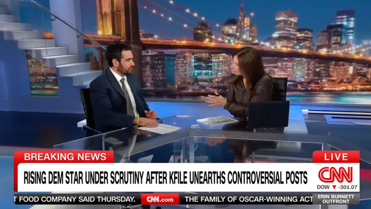 'Fascinating': Erin Burnett taken aback as Senate candidate's stunning posts unearthed