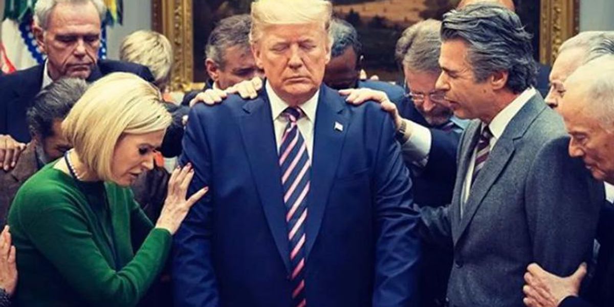 'Anger and aggression': Columnist skewers evangelicals for dumping core values for Trump