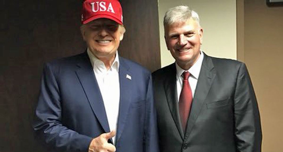 'Get off your knees, charlatan': Franklin Graham's 'Pray for President Putin' plea sets off wave of criticism