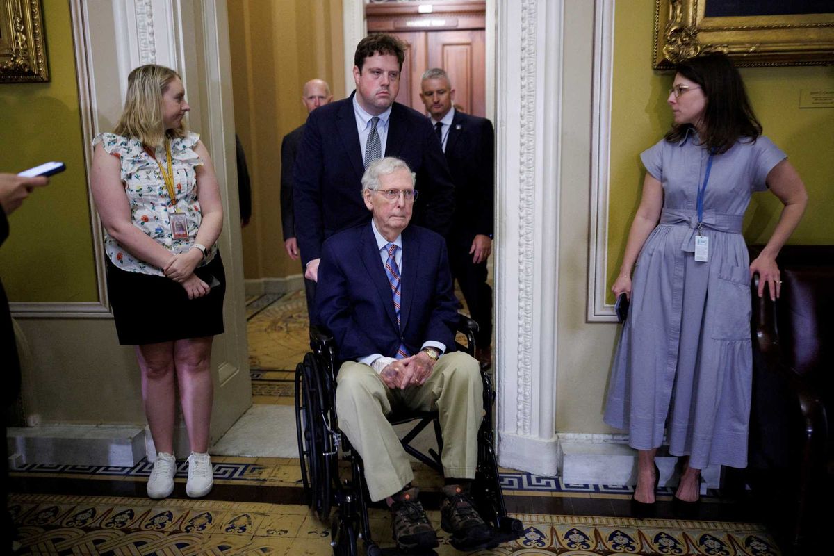 The latest Mitch McConnell rumor is just too wacko to be believed