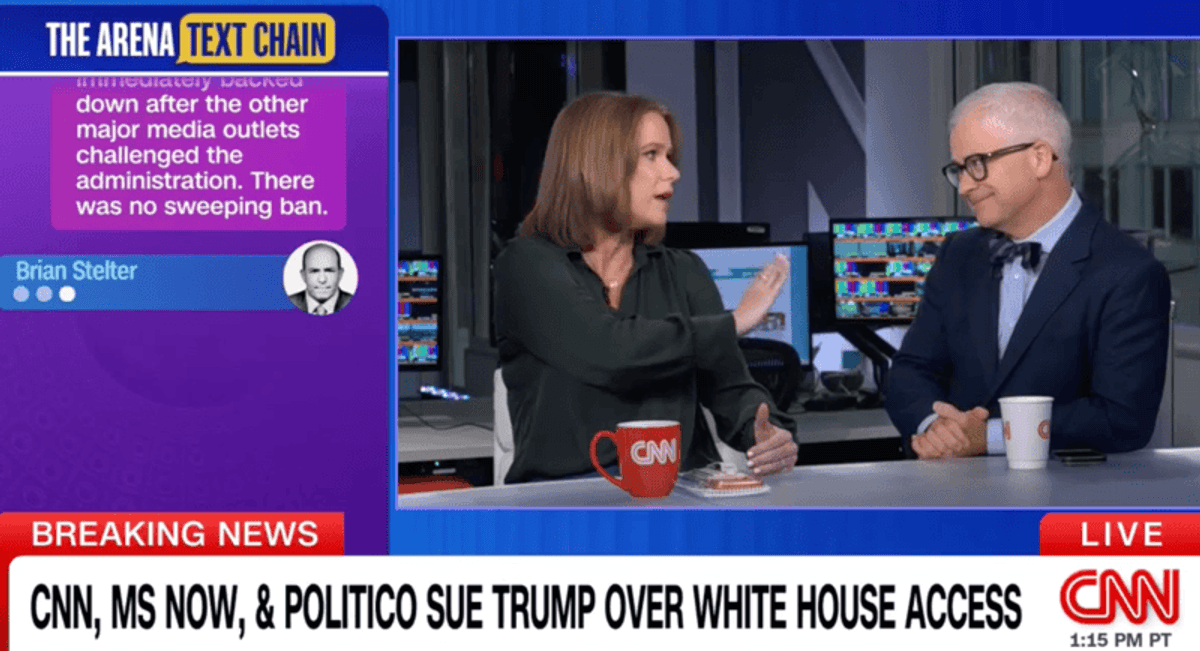‘Ludicrous’: GOP pundit blasted on CNN for ‘dangerous’ claim on Trump media crackdown