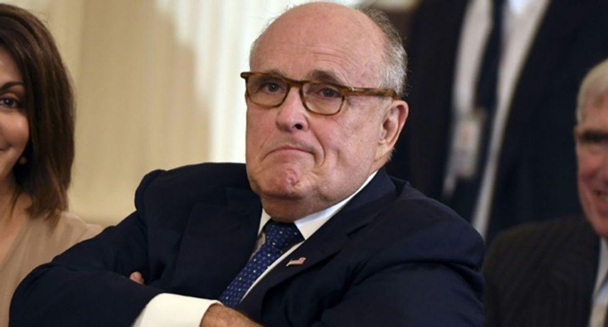 Rudy Giuliani suffers fresh humiliation — he's suspended from practicing law in DC too
