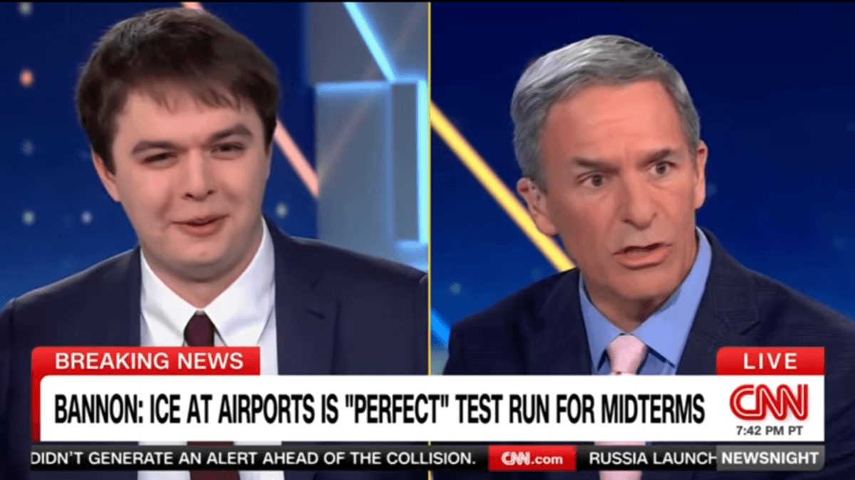 'I'm done with it!' Ex-Trump official loses it on CNN over ICE election threat