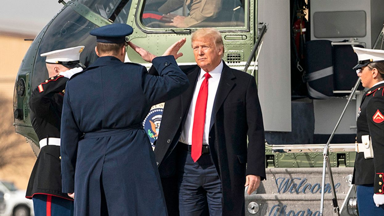 Trump claims he was running the military by himself
