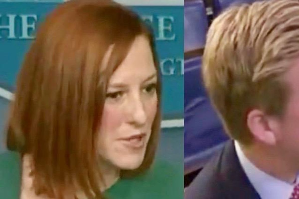 Jen Psaki buries Fox News' Peter Doocy: Trying to 'disprove a negative' is  'never the responsible approach'