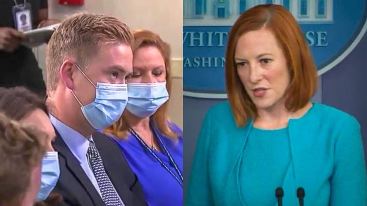 We do something new here': Jen Psaki destroys Peter Doocy with her best  10-second smack down yet | Lipstick Alley