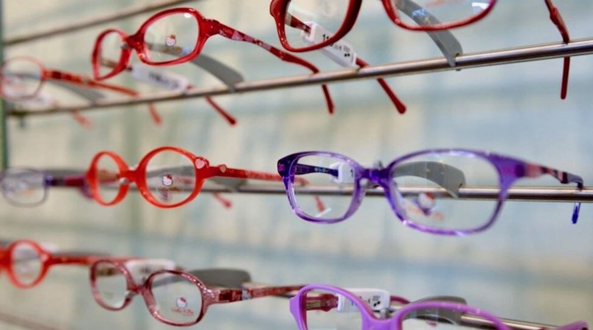 Hope special glasses can slow surging myopia in children