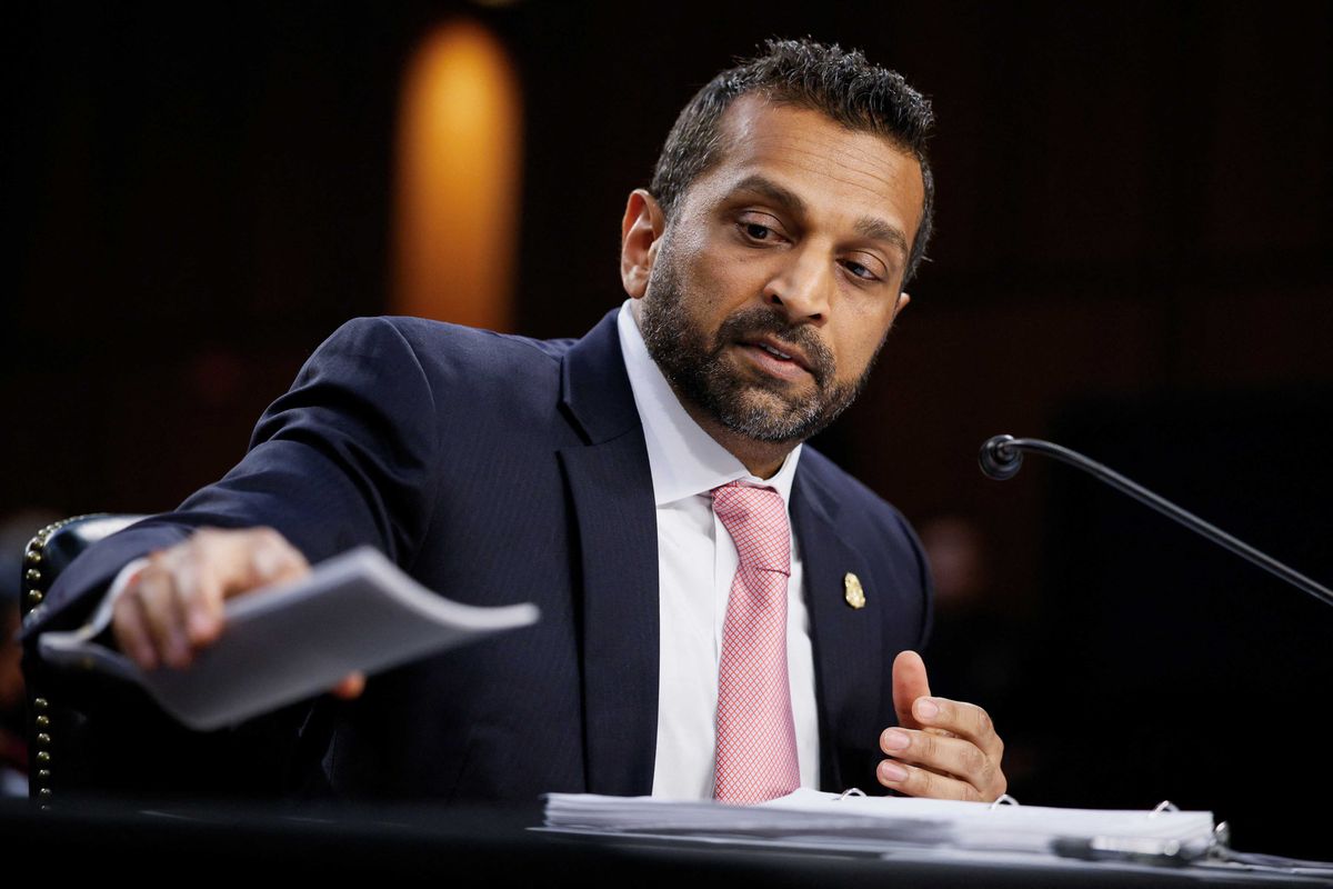'Conclude this hearing!' Kash Patel makes desperate plea as he's pinned down