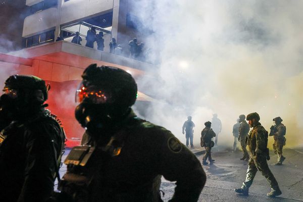 State police slam Trump’s ICE agents after tear gas hits officers