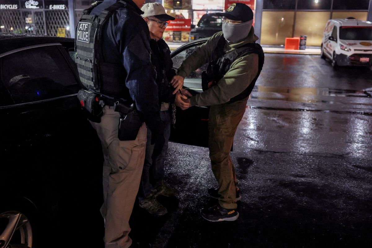 Firings and White House anger as Trump's ICE struggles to hit arrest numbers: report