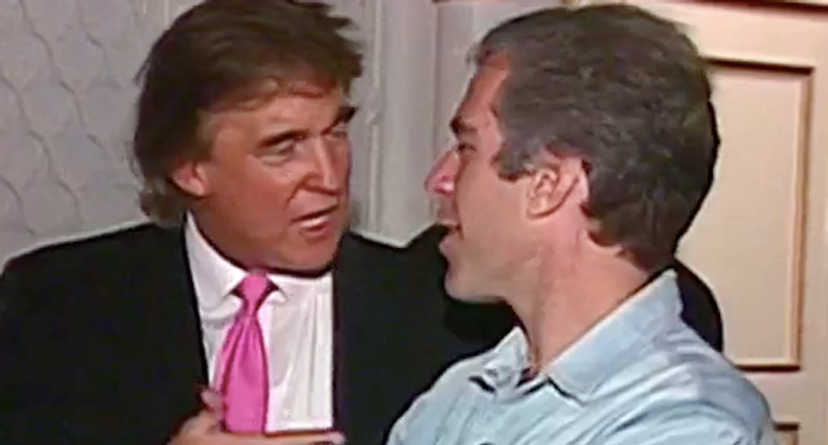 Trump was terrified that Jeffrey Epstein's girlfriend would pull him into the scandal