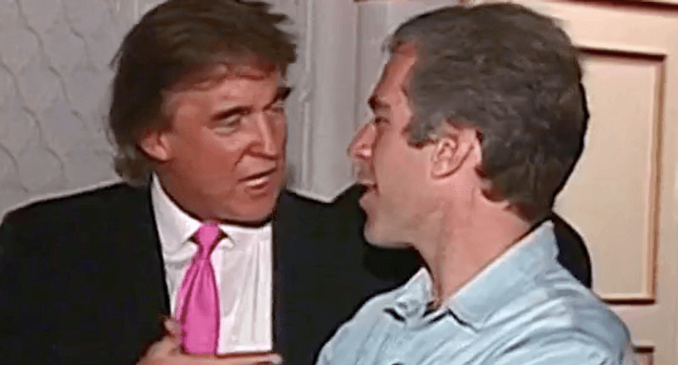Trump was terrified that Jeffrey Epstein's girlfriend would pull him into the scandal