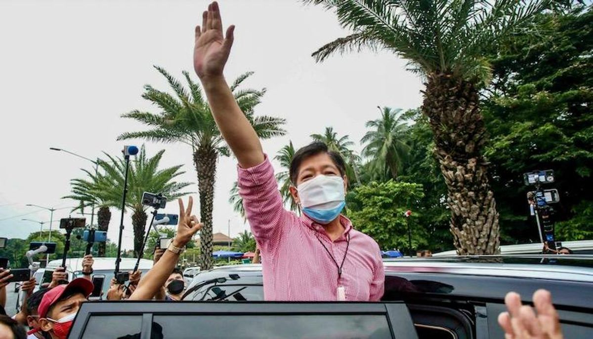 Philippine presidential aspirant Marcos Jr tested for cocaine