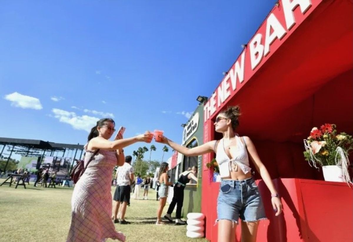 Coachella revelers partying with less booze find festive options