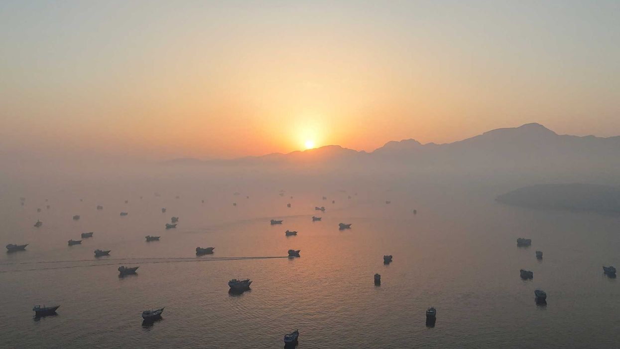 'Perfect storm' as ships idle in the Strait of Hormuz