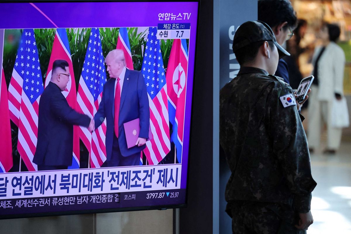 Trump humiliated by Kim Jong Un's sister as North Korea fires off ballistic missiles