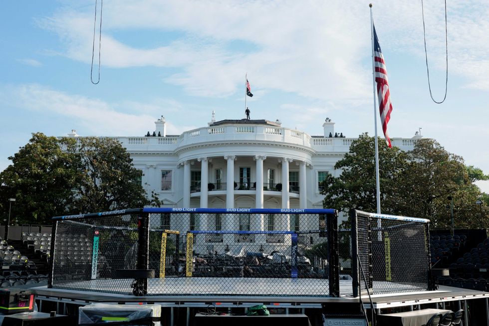 Capitol Hill's lone MMA fighter delivers Trump a bruising snub