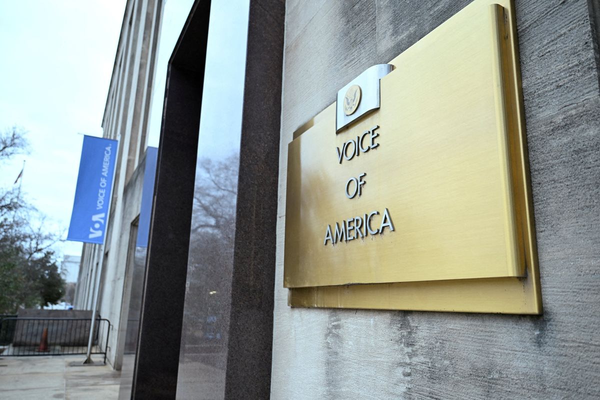 Voice of America service airing to Iran 'urgently called back' amid airstrikes