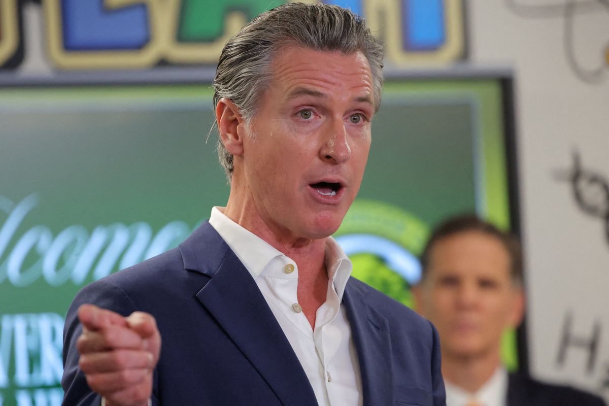 'An 8th grader called me that': Newsom drags Trump over 'hardly original' insult