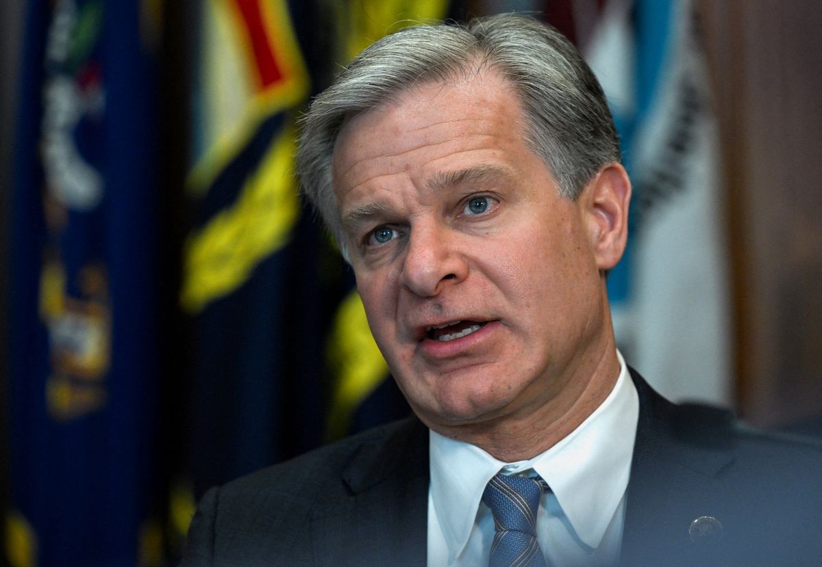 'Obeying the tyrant': Internet skewers Wray and calls resignation 'huge disservice' to FBI