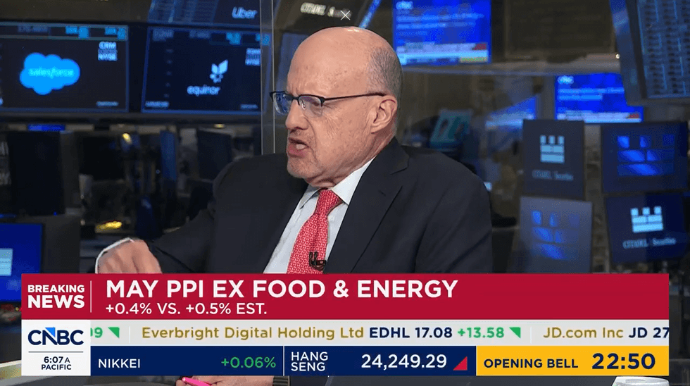​'Highly emotional man': CNBC's Jim Cramer rips Trump as Iran war drives up prices
