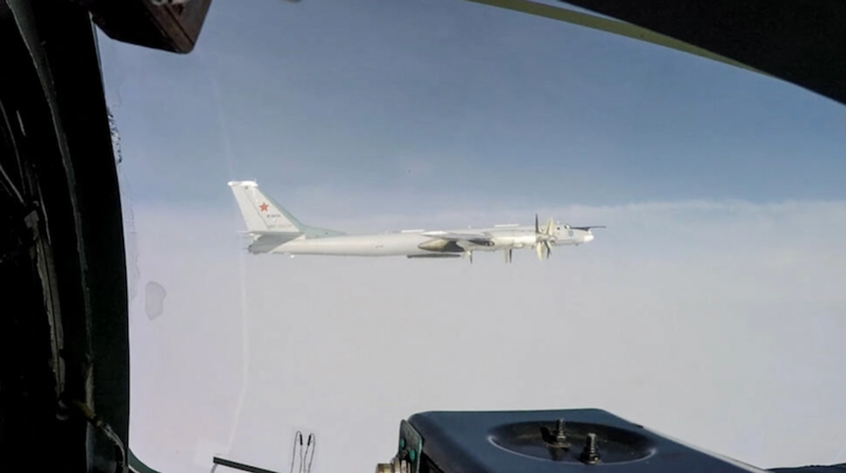 U.S. and Canada intercept Russian and Chinese bomber jets near Alaska