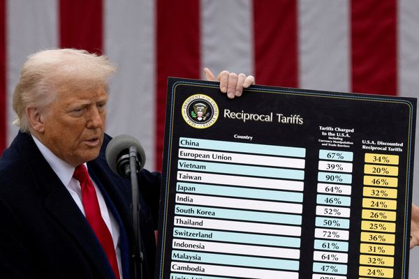 'Lay off the links!' Critics roast 'TACO' Trump over flailing trade blitz