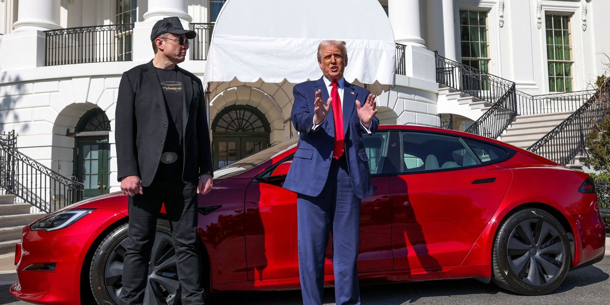 'Breaking news': CNN reveals what Trump plans to do with Tesla he got from Musk