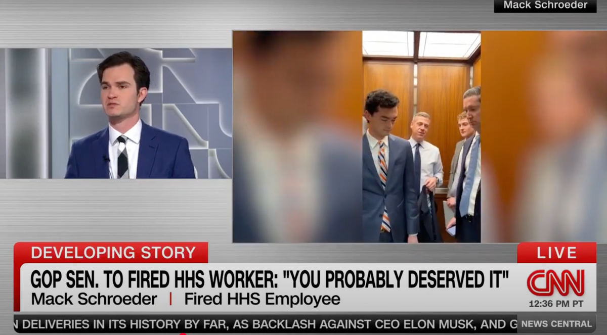 'You seem like a clown': Fired government worker reacts to GOP senator's brutal putdown