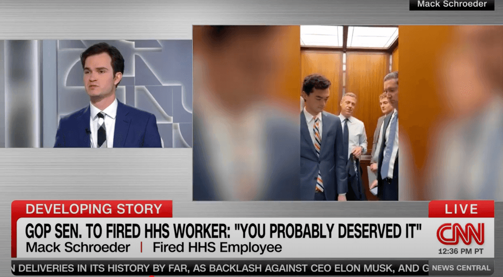 'You seem like a clown': Fired government worker reacts to GOP senator's brutal putdown