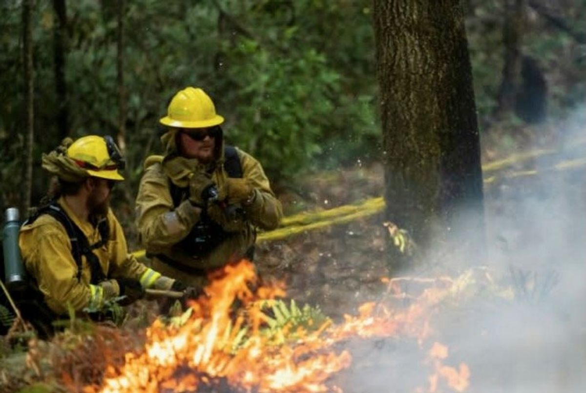 Fight fire with fire: controlled burns stem California blazes