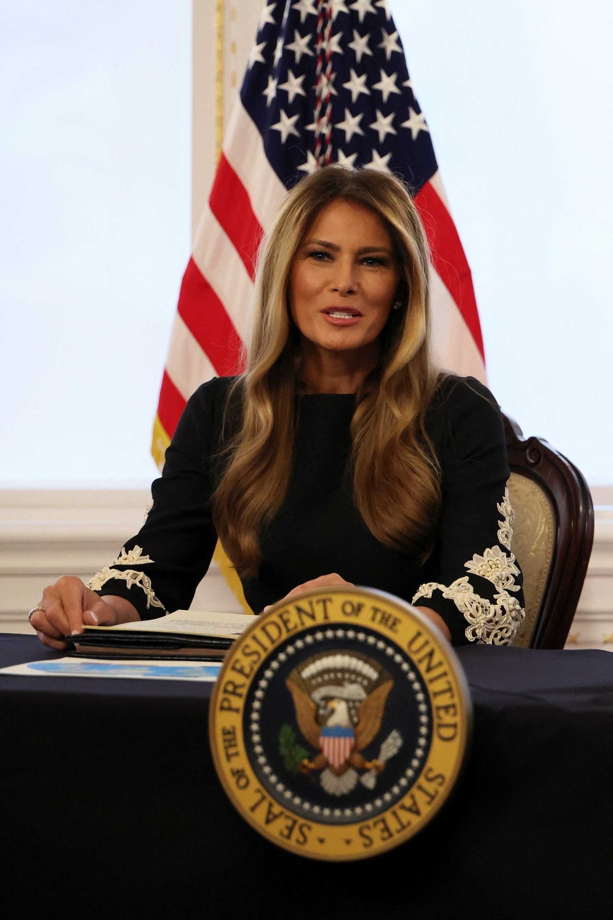 Melania Trump gets shot across the bow over Epstein questions from president's biographer