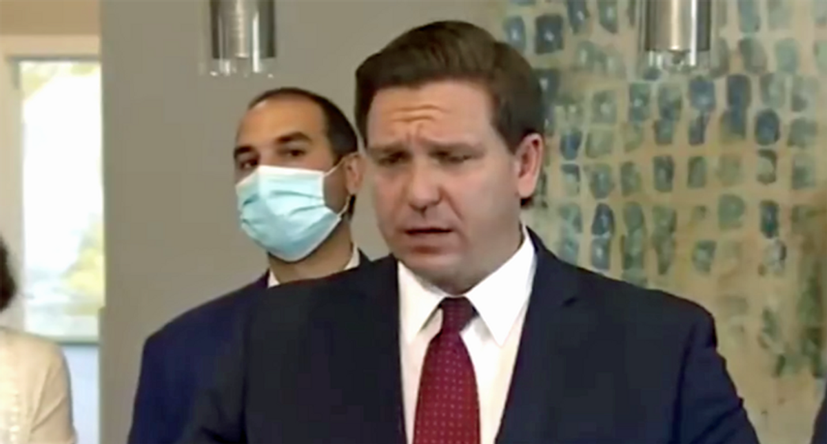 'Tragically nutty' Ron DeSantis hammered by Florida mayor for letting people die 'just to show off to this base'