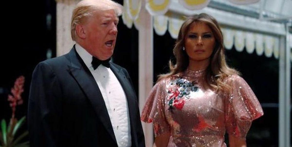 Trump joked about nuclear war with North Korea and predicted a 'great year' during 2019 New Year's Eve party