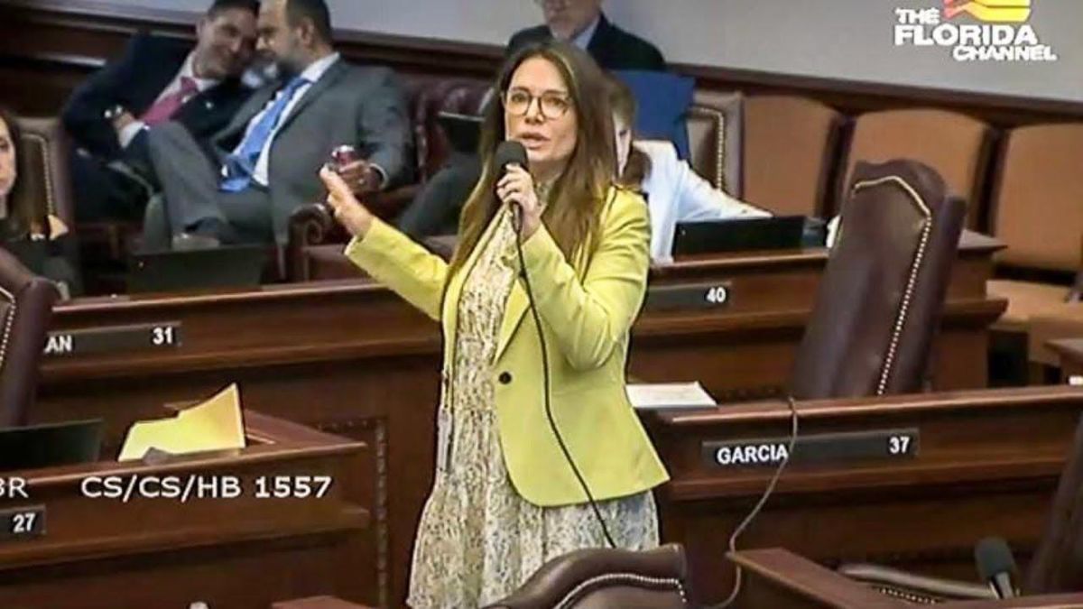 Florida GOP senator claims 'LGBT is not a permanent thing' during debate on 'Don't Say Gay' bill