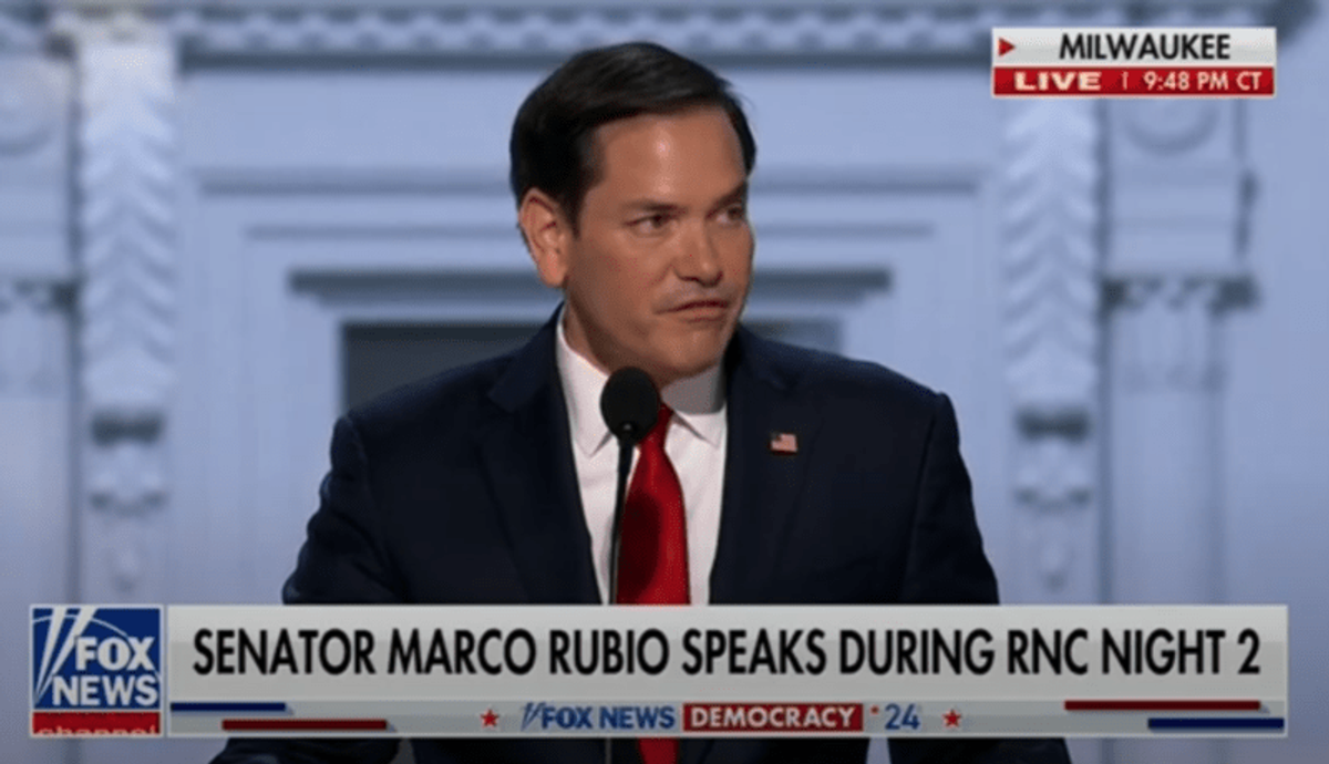 'What is up with Marco Rubio’s mouth?' Republican's oddly moving lips distract from speech
