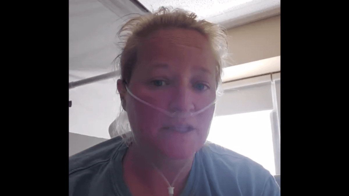 Hospitalized anti-vaxxer admits she got it wrong — and is now encouraging everyone to get vaccinated