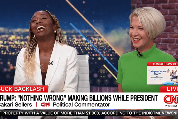 GOP podcaster ridiculed on CNN panel as his defense of Trump sons collapses