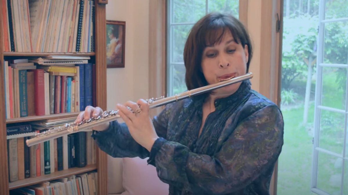 Flutist gets booted from Baltimore Symphony after promoting conspiracy theories about COVID-19