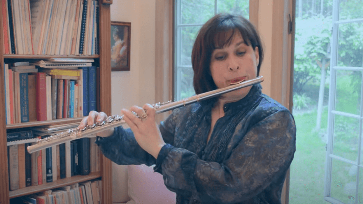 Flutist gets booted from Baltimore Symphony after promoting conspiracy theories about COVID-19