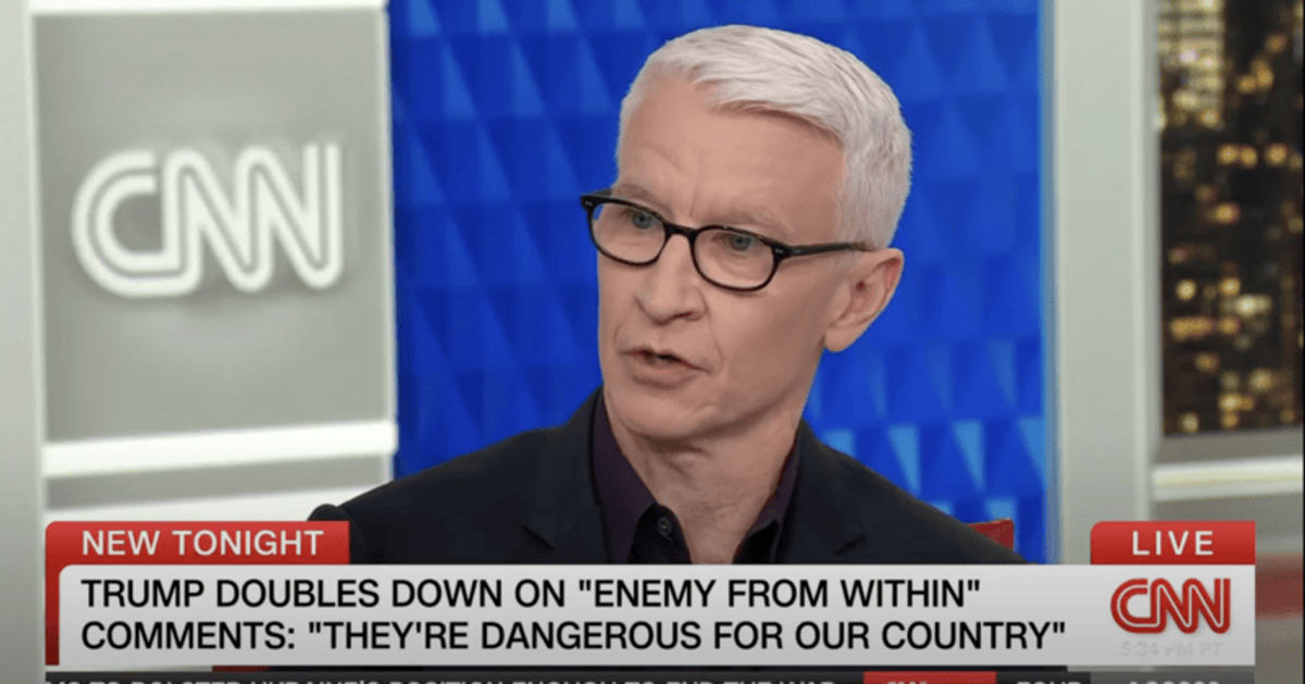 'How you feel is not correct': Anderson Cooper drops profanity fact-checking MAGA ally