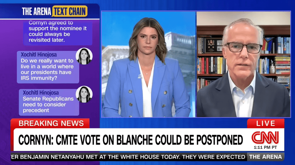 Red flags fly as 'very suspicious' move from Todd Blanche has confirmation in doubt