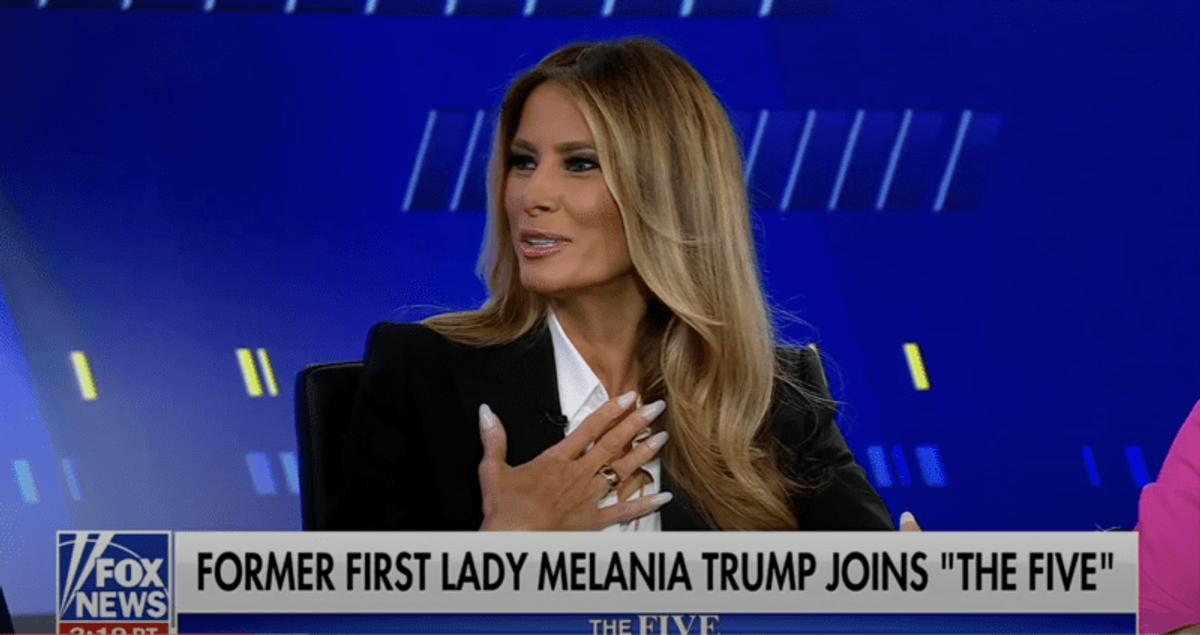 Melania Trump complains about 'lawfare' against her husband in rare Fox News sit-down