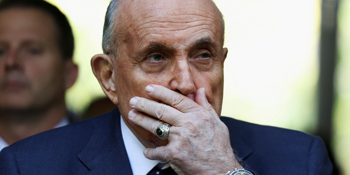 'Big': Giuliani causes confusion and conspiracy theories with one-letter comment