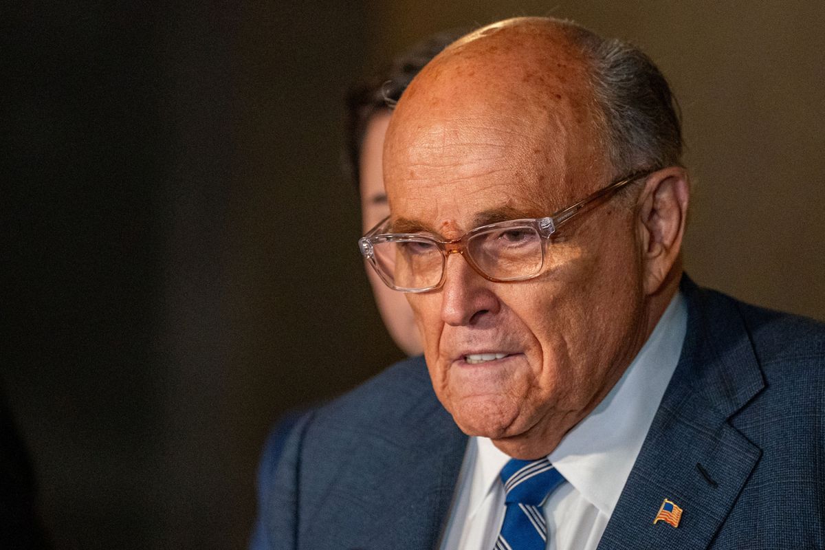 'Disbarred deadbeat': Critics mock Rudy Giuliani after he's found in contempt of court