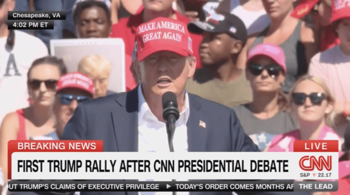'Anti-Christ': Outrage after Trump says foe is 'Jewish but he's become a Palestinian'